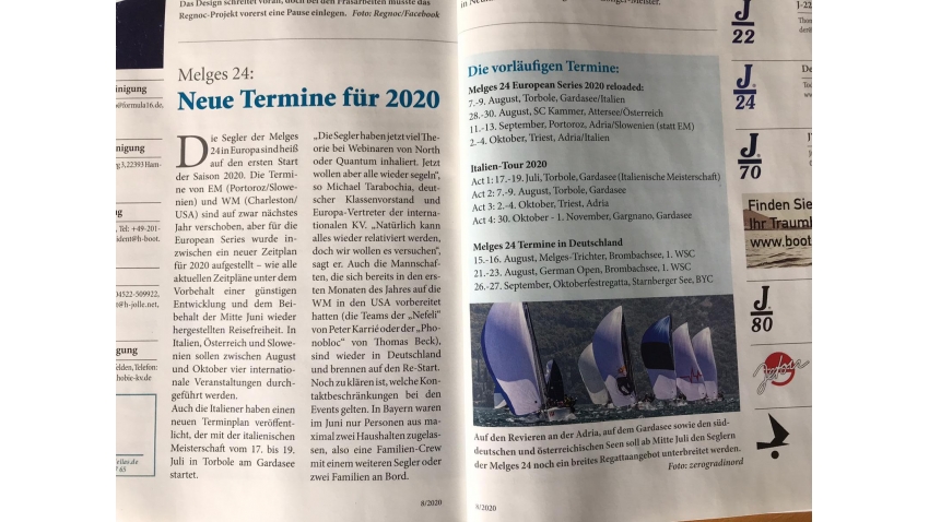 Segler Zeitung August 2020