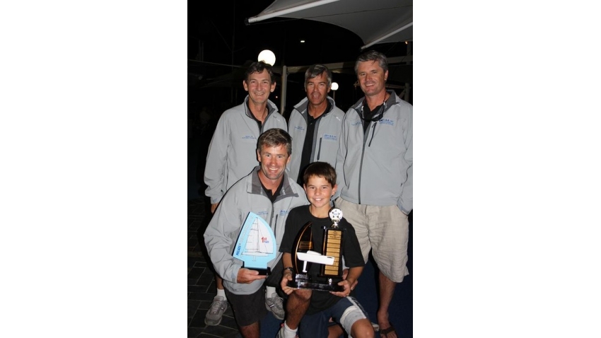 M24 winning crew Matilda of Heath Walters - Winner 2010 Melges 24 Australian Championships