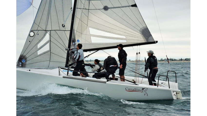 Australian Melges 24 Nationals 2015 - Pussers Rum Cavallino of Chris Links AUS795