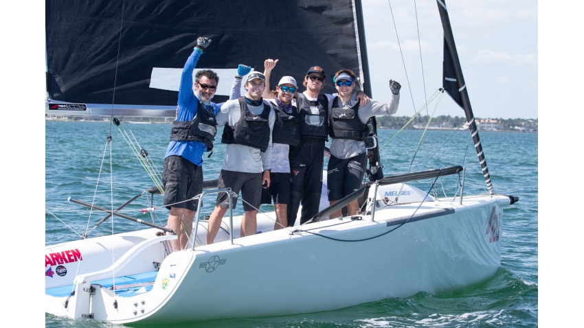 Bora Gulari's New England Ropes with Kyle Navin, Norman Berge, Ian Liberty and Michael Menninger - Bacardi Cup Invitational Regatta  March 2021