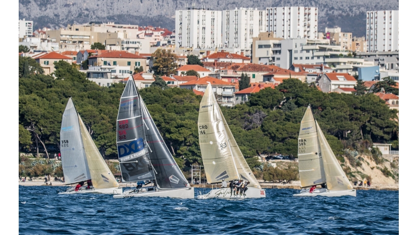 Melges 24 fleet in Croatia