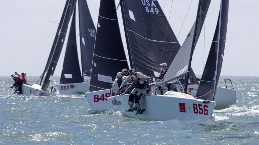 Melges 24 fleet - Bacardi Cup Invitational Regatta 2021 - Miami, FL, USA