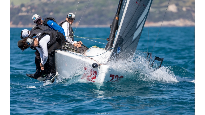 ALTEA ITA722 of Andrea Racchelli with Enzo Bonini, Michele Gregoratto, Filippo Togni and Andrea Serpi - 2021 ITA Melges24Tour Act 1 Talamone