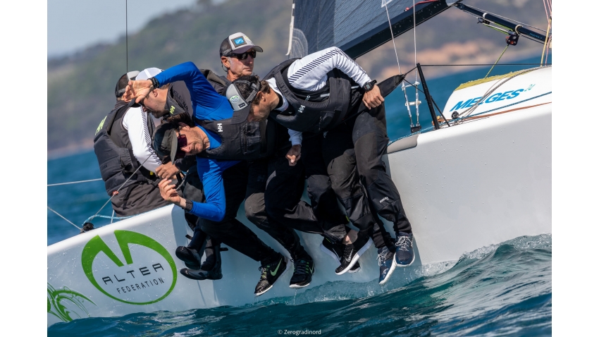  ALTEA ITA722 of Andrea Racchelli with Enzo Bonini, Michele Gregoratto, Filippo Togni and Andrea Serpi - 2021 ITA Melges24Tour Act 1 Talamone