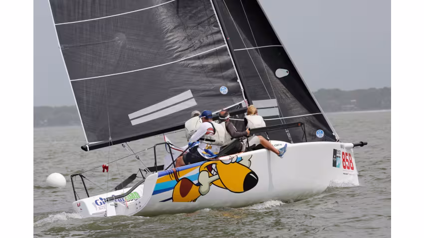 Travis Weisleder, Lucky Dog - Defending Melges 24 Charleston Race Week Champion