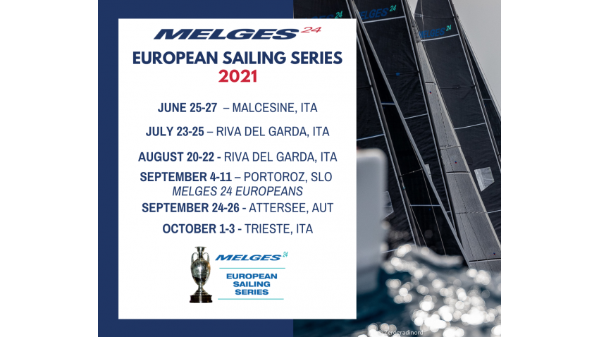2021 Melges 24 European Sailing Series New Schedule