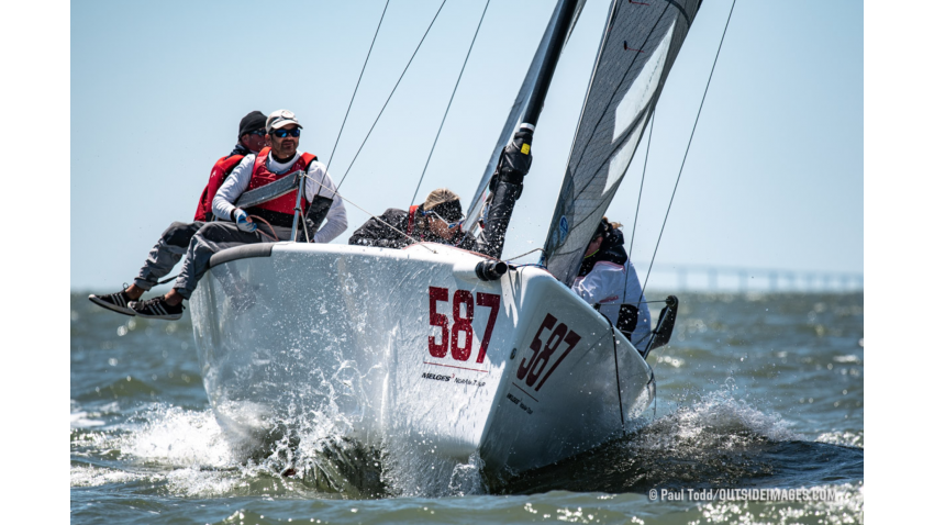 Gary Schwarting & Obsession USA587 - 2021 HH NOOD regatta St. Petersburg