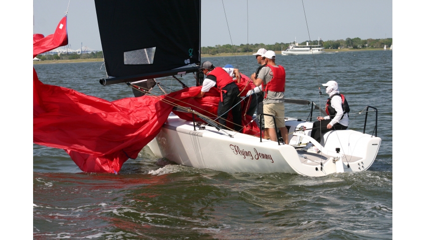 Flying Jenny of Sandra Askew with Mike Buckley, Jason Currie, Nick Ford and Dave Shriner - Melges 24 Gold Cup 2021 - Charleston, USA