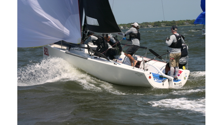 Bora Gulari's New England Ropes with Kyle Navin, Norman Berge, Ian Liberty and Terry Hutchinson - Melges 24 Gold Cup 2021 - Charleston, USA