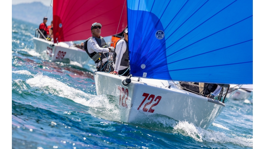 Altea ITA722 of Andrea Racchelli - Melges 24 European Sailing Series 2021 - Event 1 - Malcesine, Italy