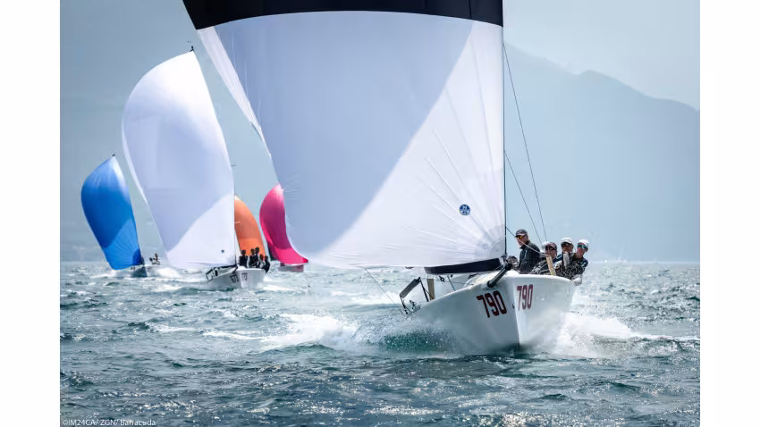 Tõnu Tõniste's Lenny EST790 - Melges 24 European Sailing Series 2021 - Event 2 Riva del Garda, Italy