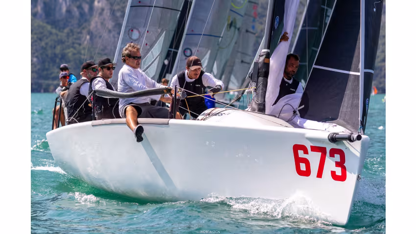 Peter Karrie's Nefeli GER673 - Melges 24 European Sailing Series 2021 Event 3 - Fraglia Vela Riva, Italy