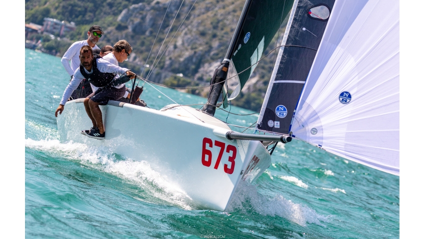 Peter Karrie's Nefeli GER673 - Melges 24 European Sailing Series 2021 Event 3 - Fraglia Vela Riva, Italy