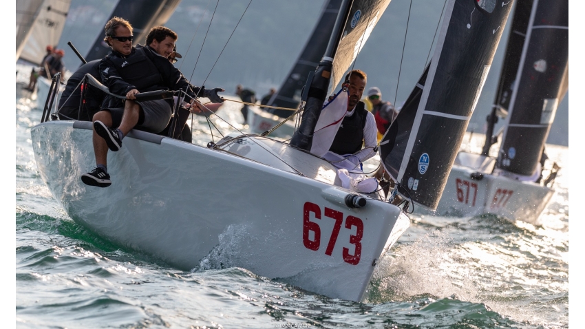 Peter Karrie's Nefeli GER673 - Melges 24 European Sailing Series 2021 Event 3 - Fraglia Vela Riva, Italy