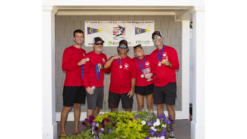 2021 U.S. Melges 24 Nationals - Third Place - SHAKA - KC Shannon, Ben Lynch, Elisabeth Whitener, Tommy Sawchuk, John Bowden