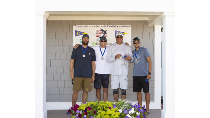 2021 U.S. Melges 24 National Champions - FULL THROTTLE  (Brian Porter, RJ Porter, Bri Porter, Matt Woodworth, Austin Colpaert)