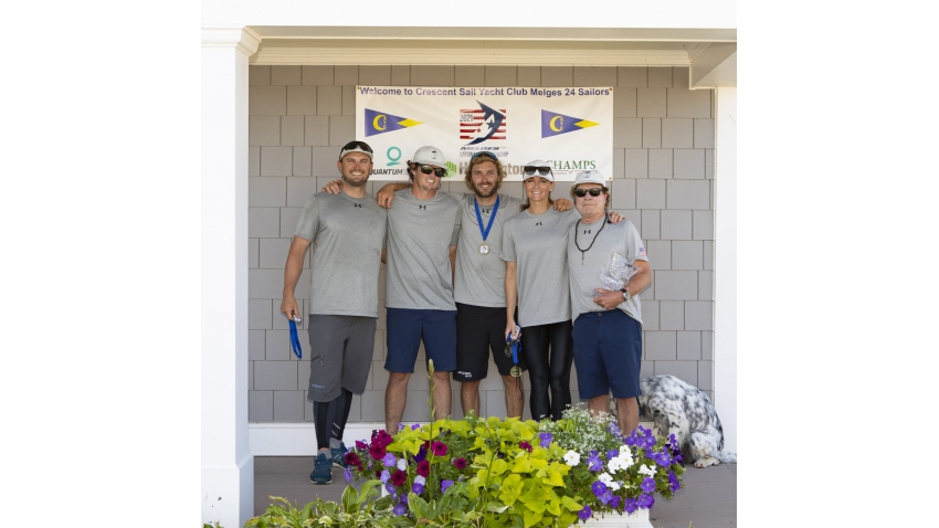 2021 U.S. Melges 24 Nationals - Second Place - MONSOON - Bruce Ayres, Tomas Dietrich, Chelsea Simms, Edward Hackney, Jeremy Wilmot