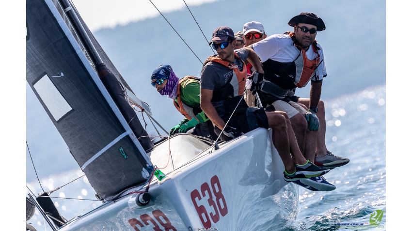 Marco Cavallini's Jeco Team ITA638 - Melges 24 European Championship 2021 - Portoroz, Slovenia