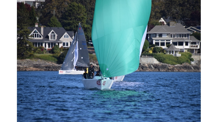  Sunnyvale CAN415 of Fraser McMillan and crew, Aidan Koster, Alex Levkoskiy and Chris ‘Shaka’ Vassallo - Melges 24 Canadian Champion 2021