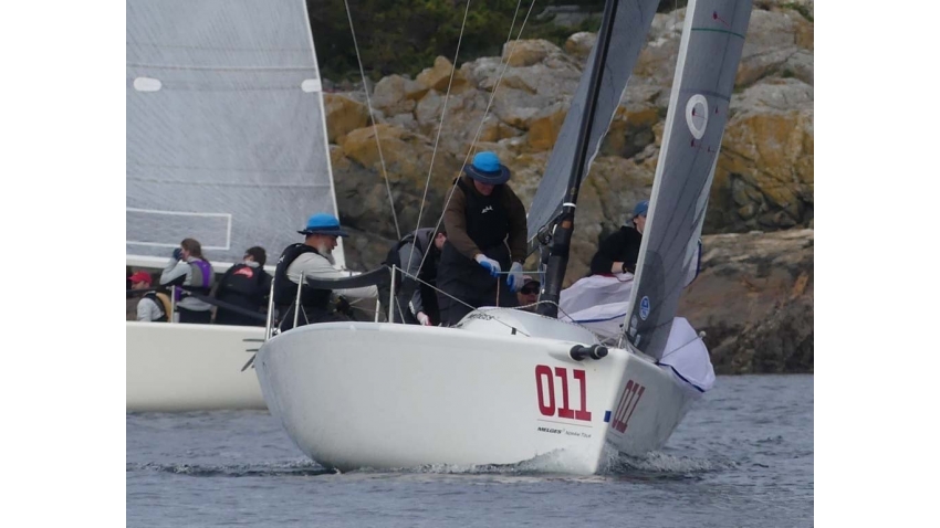 Duncan Stamper & Mark Malleson’s Goes to Eleven crew wrapped up the Melges 24 Canadian Nationals 2021 in third overall and second Corinthian