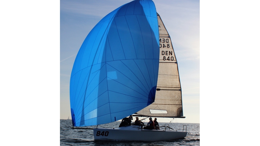 Whosah DEN840 of Marc Wain Pedersen and crew of Claes Bohn-Willeberg, Kristian Schaldemose, Lærke Marie Sørensen and Astrid Harsaae - Melges 24 Danish Champion 2021