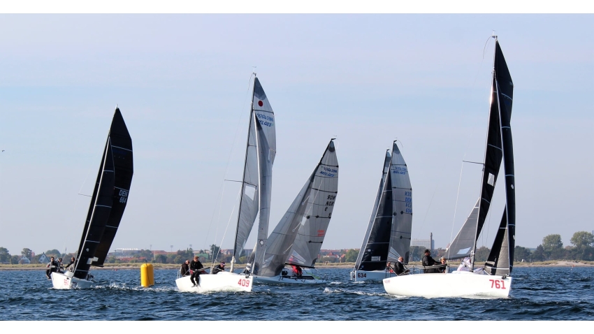 DEN-761 “Top Gun” skippered by Peter Havn and crew of Mathilde Hansen, Mads Taatø and Allan Hansen - runner-up of the Melges 24 Danish Nationals 2021