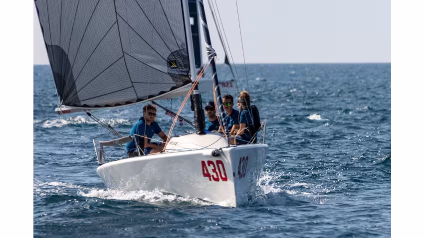FRA430 of Remy Thuillier - 2021 Melges 24 Europeans - Portoroz, Slovenia