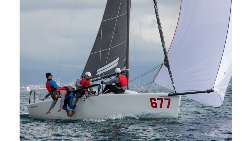 Michael Tarabochia's White Room GER677 steered by Luis Tarabochia is the Corinthian Champion of the Melges 24 European Sailing Series 2021 - Trieste, Italy