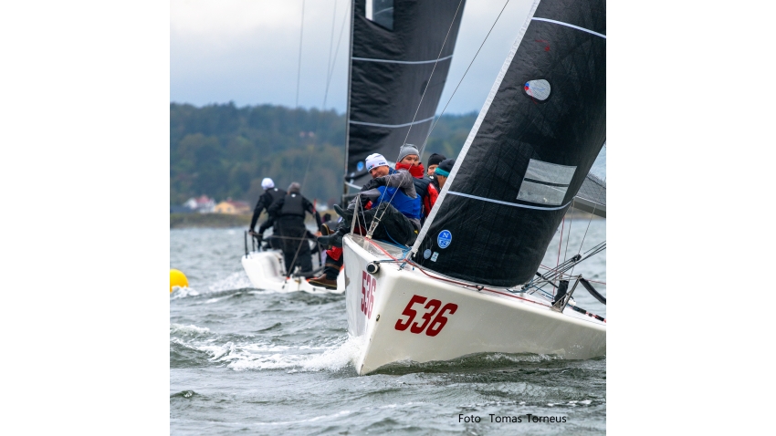 SWE536 of Thomas Dahl with Torvald Asplund, Peter Carlstein, Mattias Gunnarsson, Henrik Persson - 2nd at the Melges 24 Swedish Nationals 2021