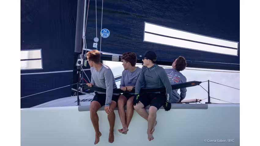 Gabor Cserta 2021 Melges 24 Hungarian Nationals - HÓD of Attila Bujaky