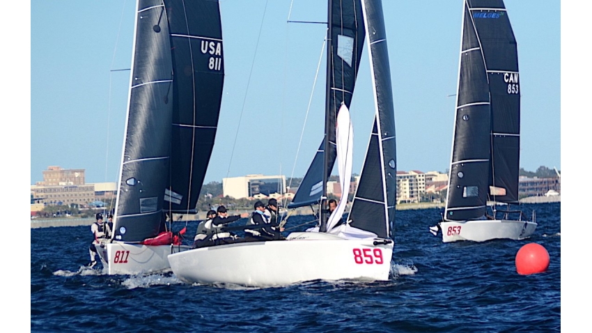 Team Nefeli GER859 of Peter Karrie - Bushwhacker Cup 2021, Pensacola YC, FL, USA