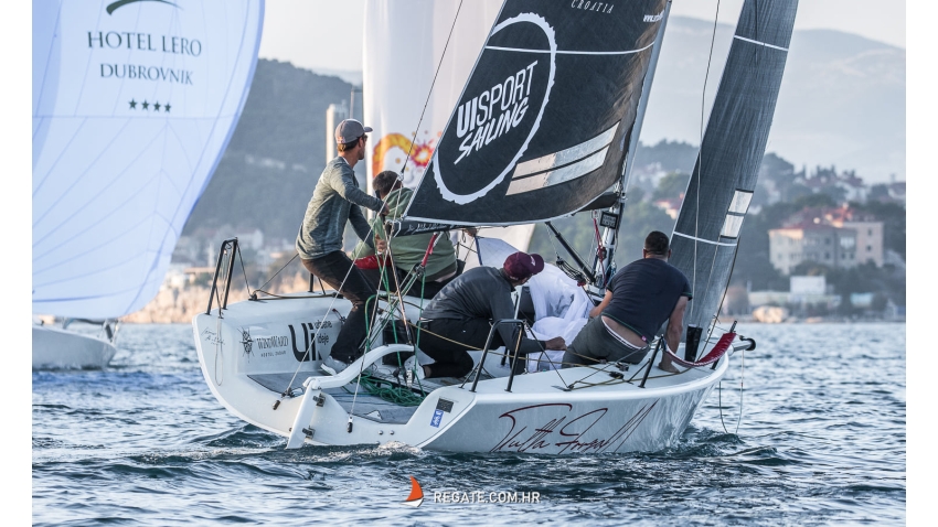 Tutta Forza of Šime Fantela with Jakov Šokota, Mihovil Fantela and Antonio Arapovic - First ever Melges 24 Croatian National Champion (Split, 2021)