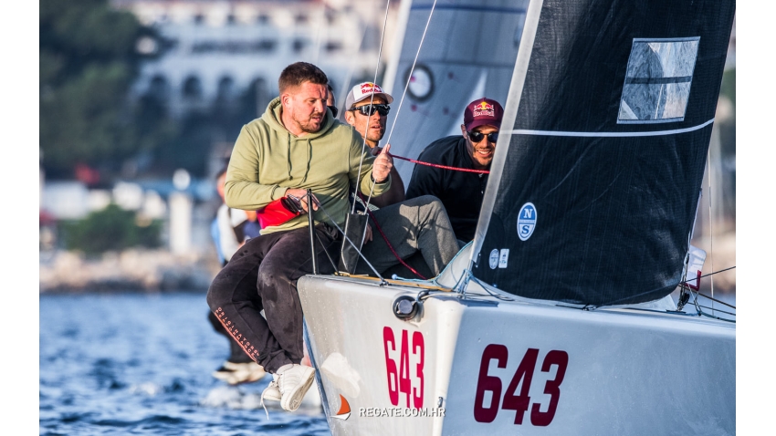 Tutta Forza of Šime Fantela with Jakov Šokota, Mihovil Fantela and Antonio Arapovic - First ever Melges 24 Croatian National Champion (Split, 2021)