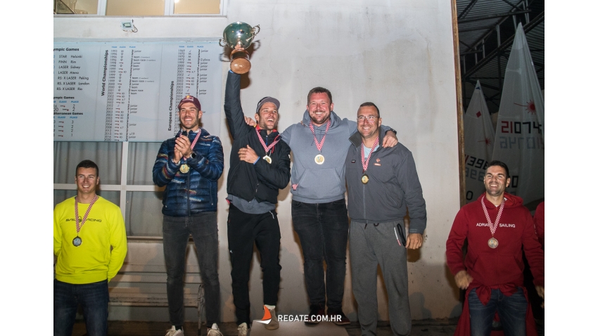 Tutta Forza of Šime Fantela with Jakov Šokota, Mihovil Fantela and Antonio Arapovic - First ever Melges 24 Croatian National Champion (Split, 2021)