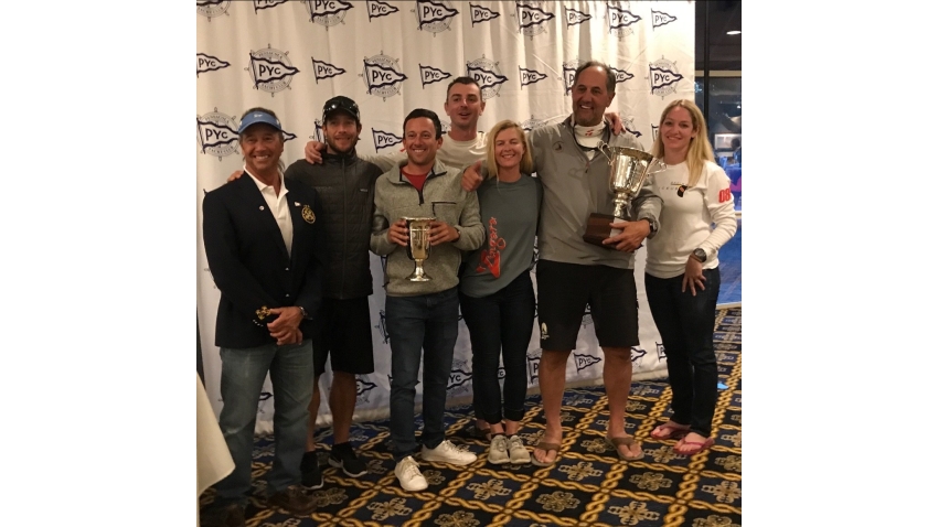 Zingara CAN853 of Richard Reid Reid and his team of Rebecca Anderson, Richard Clarke, Bill Gooderham, Brian Kamilar and Goncalo Ribiero - Bushwhacker Cup 2021, Pensacola YC, FL, USA