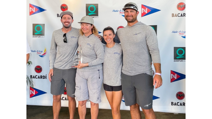 DARK ENERGY USA864 of Laura Grondin with Taylor Canfield, Rich Peale, Scott Ewing and Cole Brauer - Bacardi Invitational Winter Series 2021-2022 Event 1