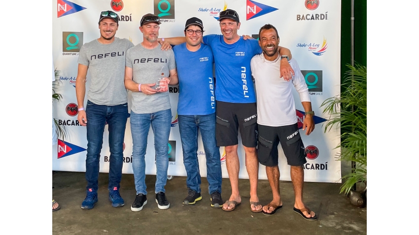 Nefeli GER859 of Peter Karrié with Niccolo Bianchi, Alessandro Saettone, Alessandro Franci and  Saverio Cigliano - Bacardi Invitational Winter Series 2021-2022 Event 1