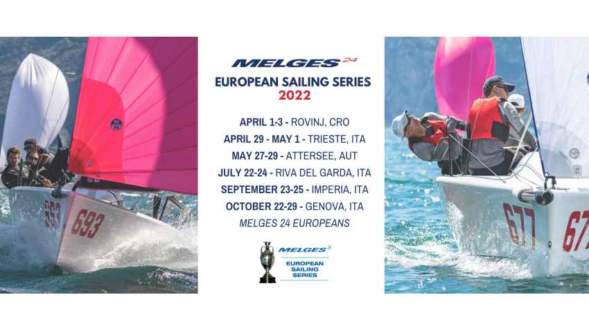 2022 Melges 24 European Sailing Series - schedule