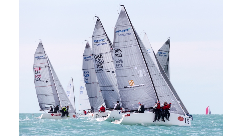 Melges 24s at Quantum Key West Race Week 2016 