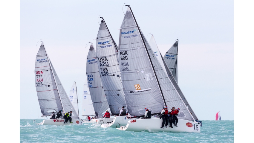 Melges 24s at Quantum Key West Race Week 2016 