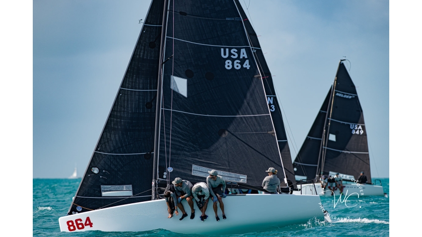 Laura Grondin's Dark Energy USA864 - The Southernmost Regatta 2022