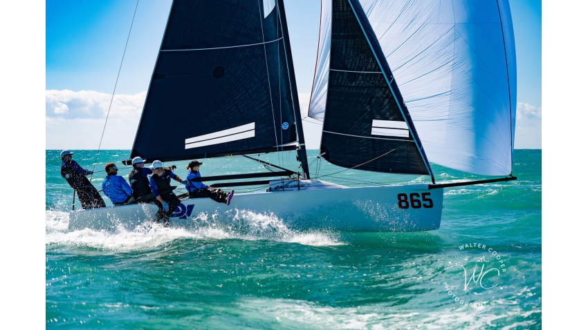 Drew Freides on Pacific Yankee USA865 - The Southernmost Regatta 2022