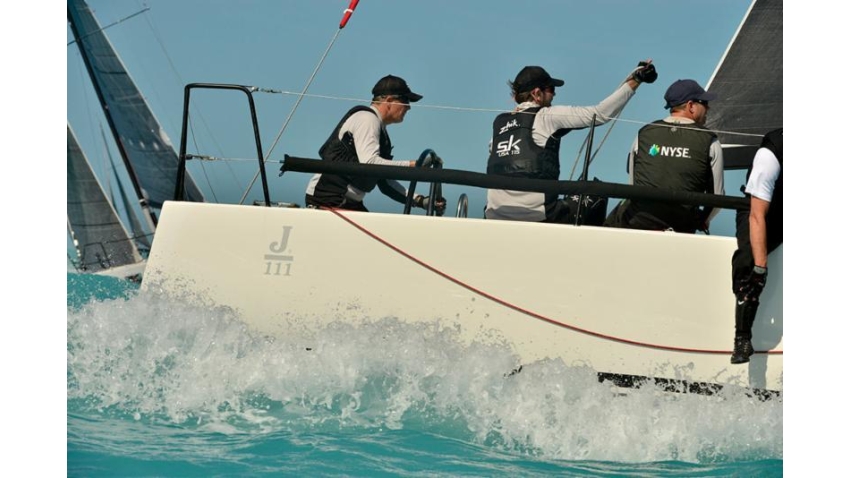 Peter Wagner's J/111 Skeleton Key won Boat of the Day on Quantum Key West Race Week day 4