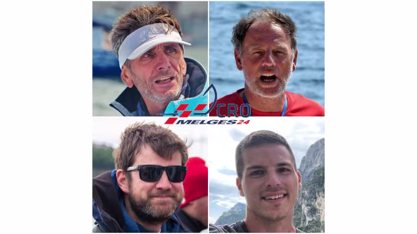 The Jury of the CRO Melges 24 Cup 2022 - Neven Baran, Alen Kustić, Mirko Ukas and Hrvoje Ban
