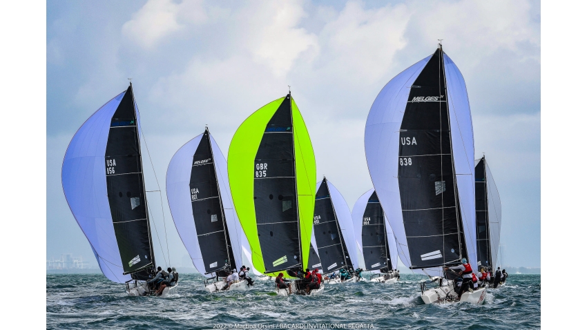 Bacardi Cup Invitational Regatta 2022 - Melges 24 fleet