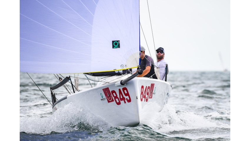 Full Throttle USA849 of Brian Porter - 2022 Bacardi Cup Invitational Regatta - Miami, FL