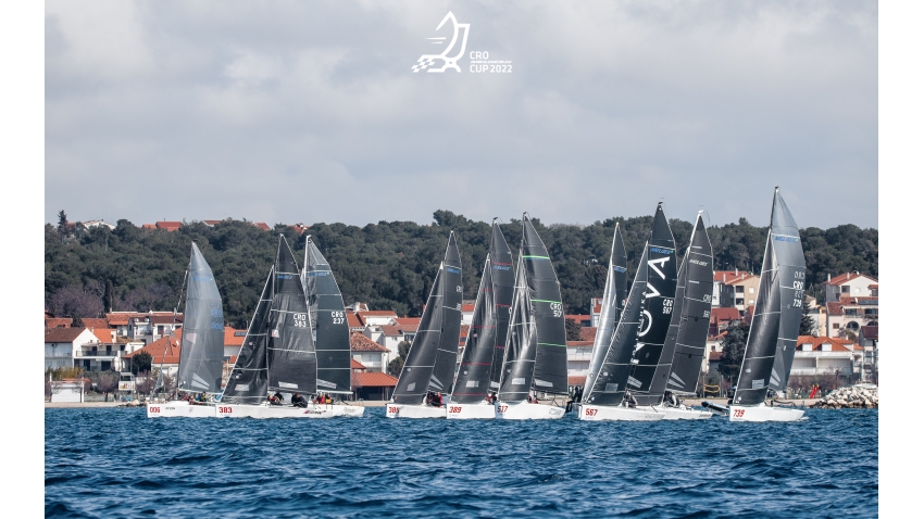 Croatian Melges 24 fleet started its season with holding the first Act of the CRO Melges 24 Cup 2022 already in January. Here's the event in Biograd in February.