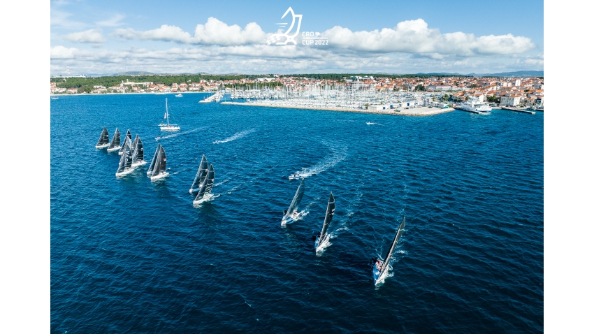 Croatian Melges 24 fleet started its season with holding the first Act of the CRO Melges 24 Cup 2022 already in January. Here's the event in Biograd in February.