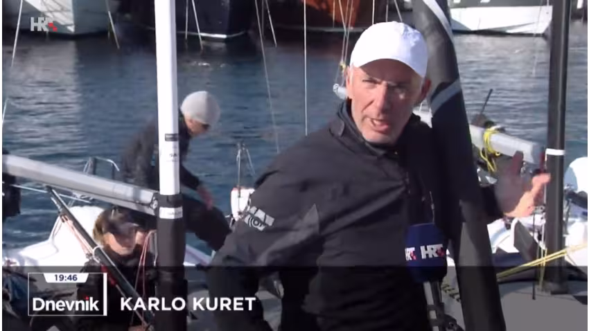 Karlo Kuret on PointOne CRO561 - CRO Melges 24 Cup 2022 - Event 3 - Opatija