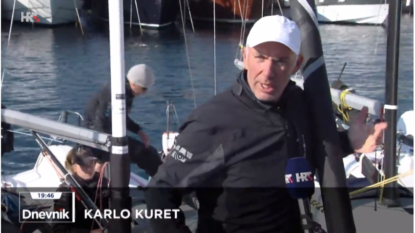 Karlo Kuret on PointOne CRO561 - CRO Melges 24 Cup 2022 - Event 3 - Opatija